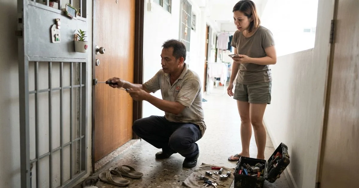 What changes the price of a locksmith call-out in Singapore